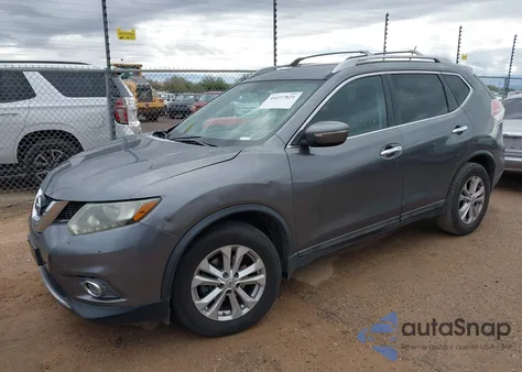 2014 Nissan Rogue Sv from USA, damaged, VIN 5N1AT2MT1EC861507